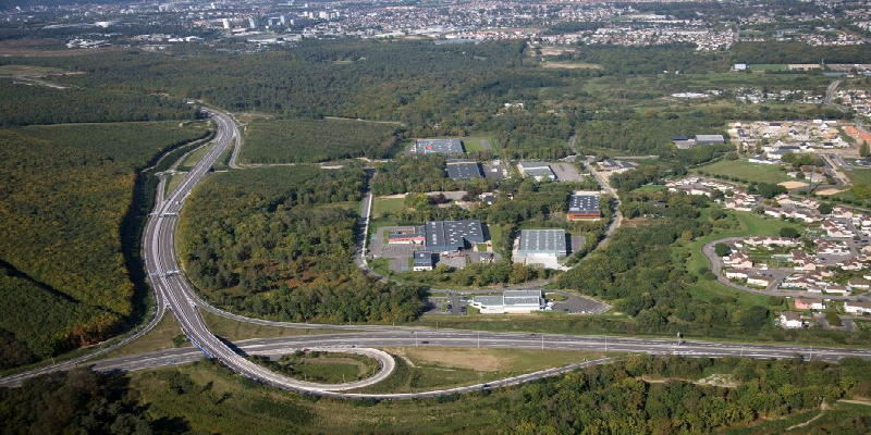 Zone d&rsquo;activités industrielle et tertiaire à Rouen – ZA Vente Olivier