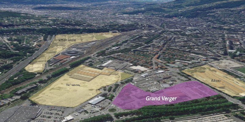 Pôle d&rsquo;activités tertiaire – Grand Verger – Chambéry Nord / Savoie