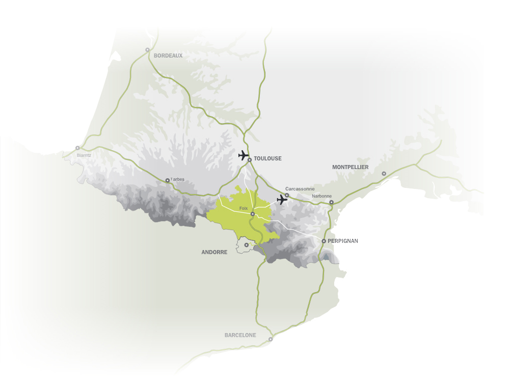 Zone d&rsquo;activités commerciale à Foix – Ariège (09) / Pyrénées