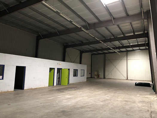 À louer – Entrepôt industriel de 600 m² dans la Zone d&rsquo;activités Terrasses de Coquelles à Calais – Pas-de-Calais (62)