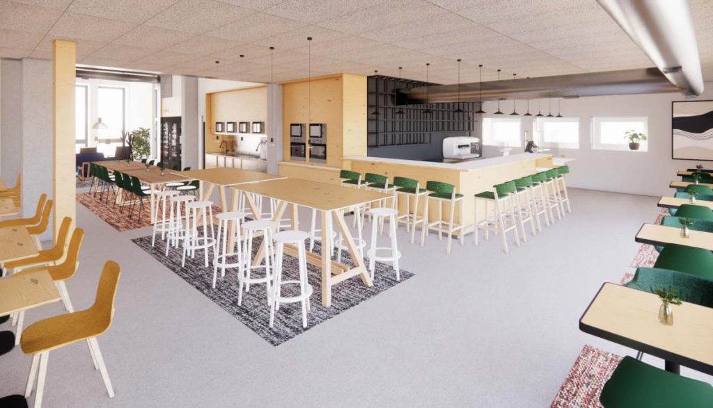 À louer – Bureaux dans un espace de coworking du Totem de L’innovation de Saint-Brieuc – Bretagne (22)