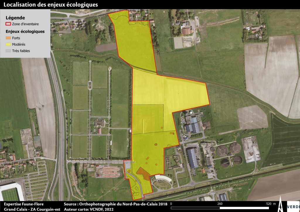 À vendre – Terrain Industriel de 10 ha dans la Zone d’Activités Courgain Est à Calais – Pas-de-Calais (62)
