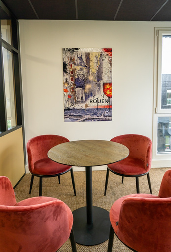À louer – Bureaux de 6 à 25 m² au sein de l’espace Orion We Hub Madrillet à proximité de Rouen – Seine-Maritime (76)