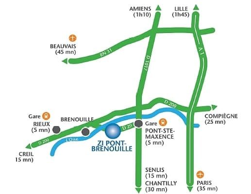 Zone industrielle Pont-Brenouille – Oise