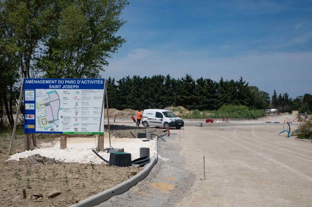 À vendre – Terrains industriels de 3 968 à 8 670 m² au sein du parc d’activités Saint Joseph – Le Thor (84)
